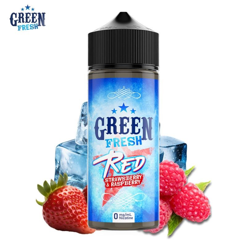 Red 100ml Green Vapes