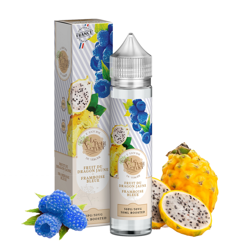 Fruit du Dragon Jaune Framboise Bleue 50ml Savourea