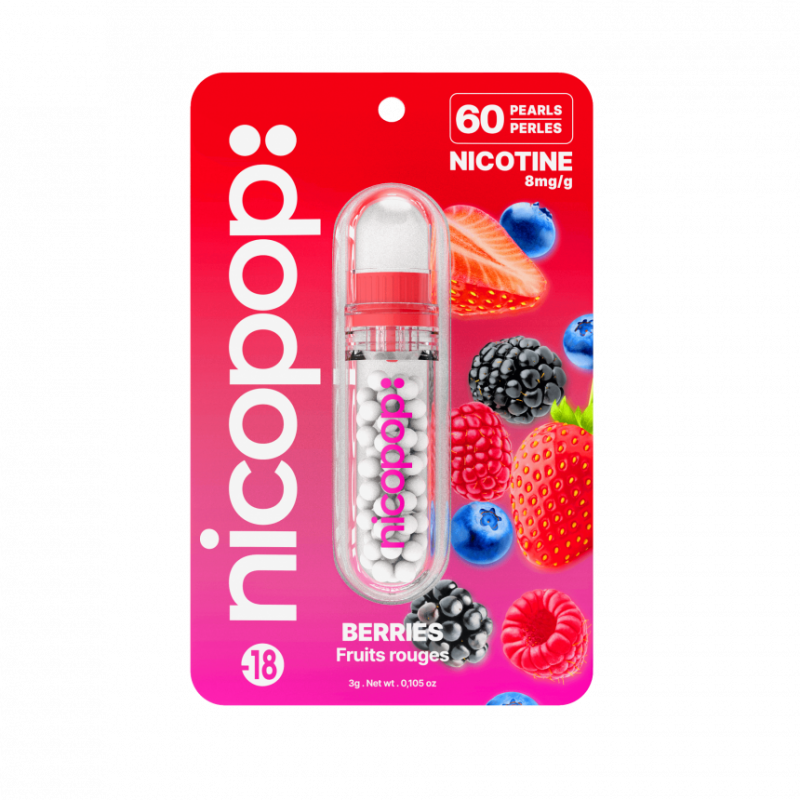 Perles de nicotine Nicopop