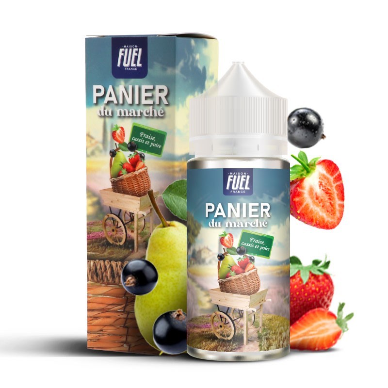 Fraise Cassis et Poire 100ml Maison Fuel