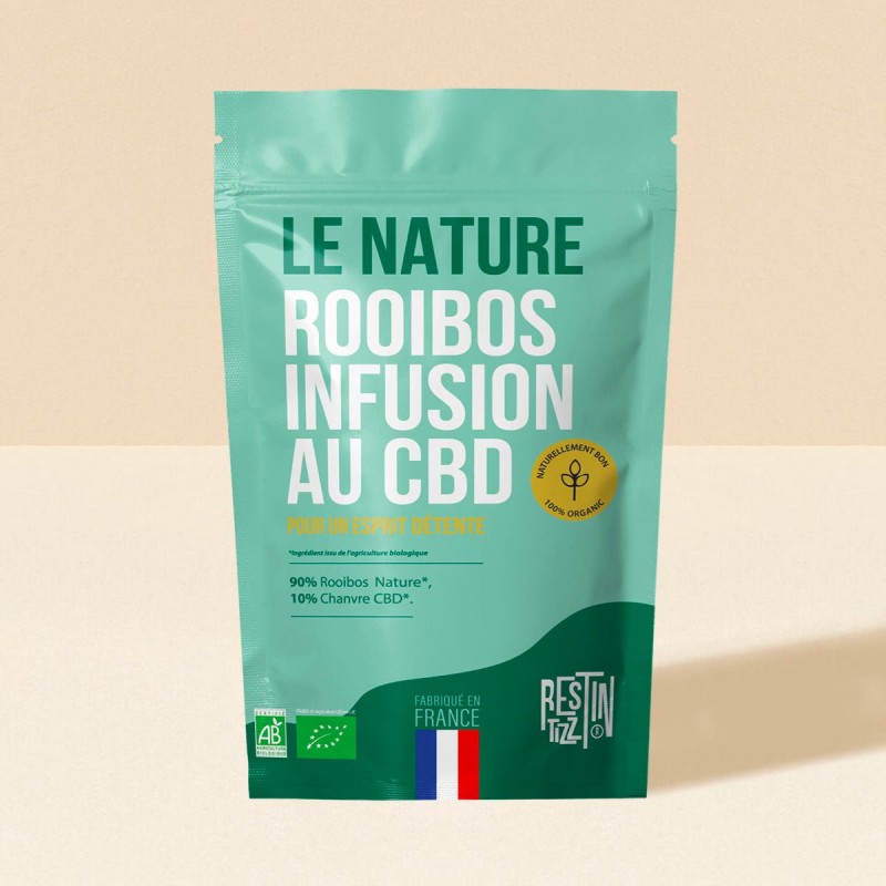 Infusion Rooibos Bio au CBD Le Nature 50g Tizz Stilla