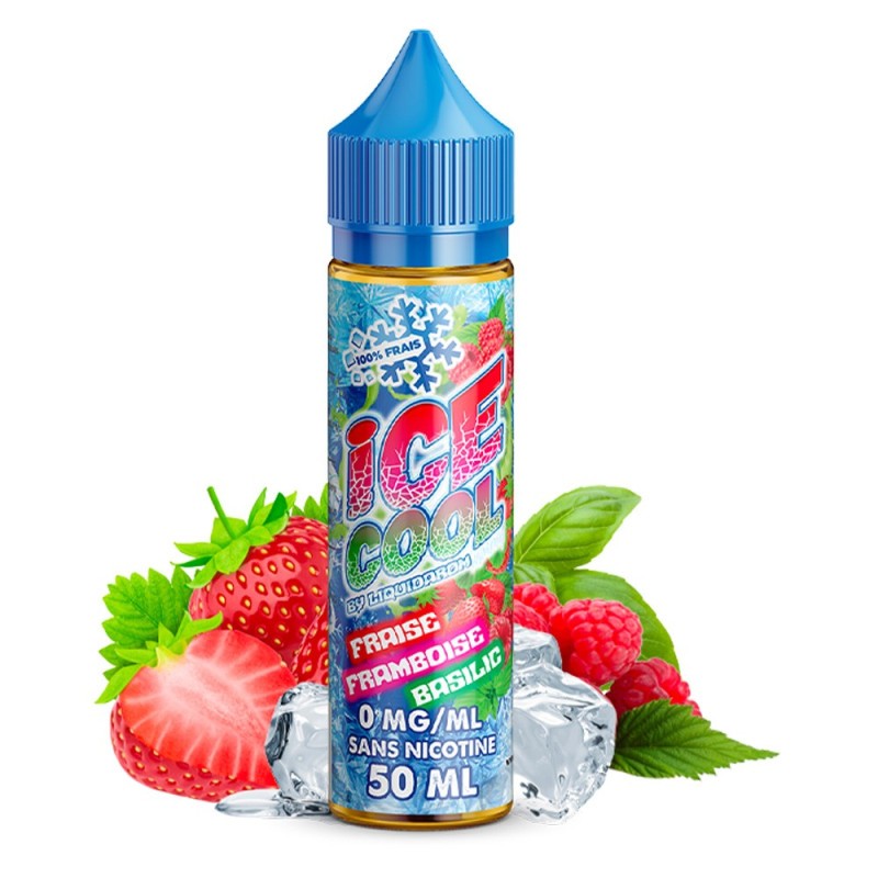 Fraise Framboise Basilic 50ml Liquid'Arom