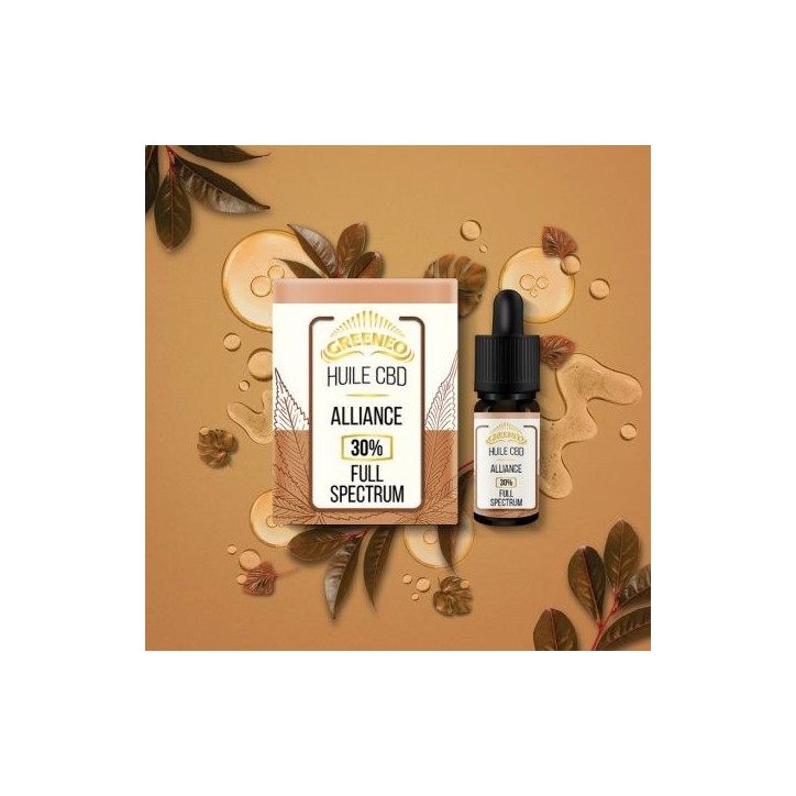 Huile CBD Alliance 10ml - Greeneo