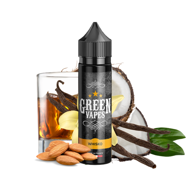 Whisko 50ml Green Vapes