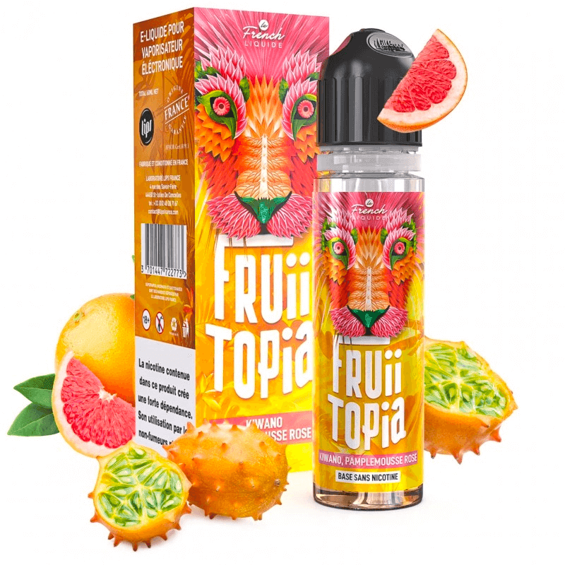 Kiwano Pamplemousse Rose 40ml Le French Liquide