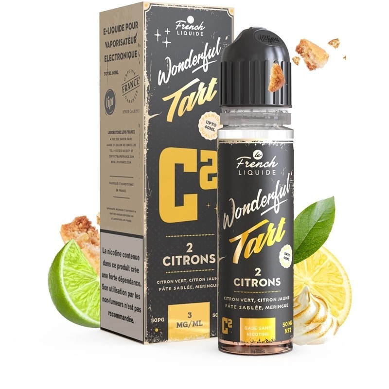 2 Citrons 50ml Le French Liquide