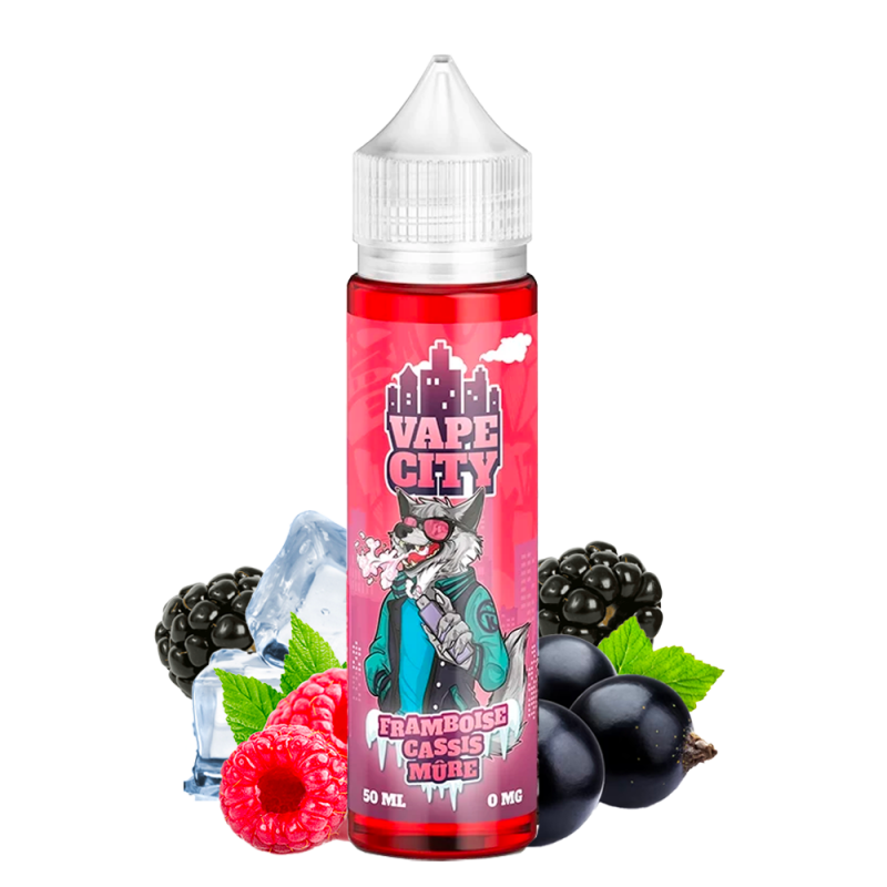 Framboise Cassis Mûre 50ml Vape City